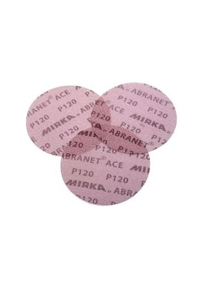 Mırka Abranet Ace 150Mm Tel Dısk Zımpara P120 5 Adet