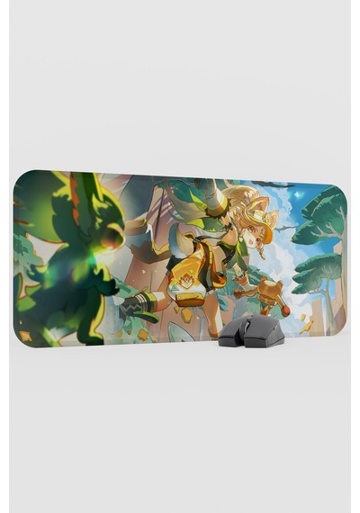 Kachina Genshin Impact Anime Oyuncu V1 - 70x30 Xl Gaming Mouse Pad Fare Altlığı
