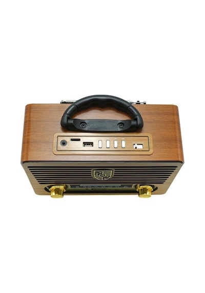 Magicvoice Mv-115bt Usb - Sd - Fm - Bluetooth Destekli Nostaljik Radyo Beyaz - Çok Renkli