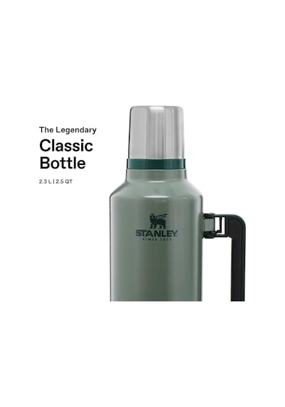 Stanley Classic Legendary Vakumlu Çelik Termos, Yeşil Hammertone Çok Renkli