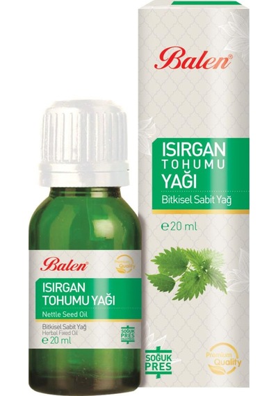 Balen Isırgan Tohumu Yağı Soğuk Pres Aromatik Yağ 20 ML