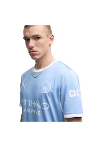 Puma Manchester City 26/27 İç Saha Erkek Mavi Futbol Forma 78432601