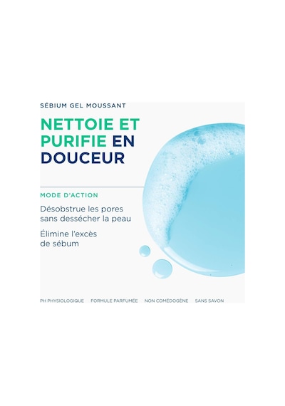 Bioderma Sebium Foaming Gel Yüz Temizleme Jeli