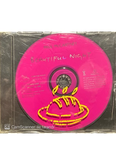 Paul Mccartney Beautiful Night Maxi Single Cd