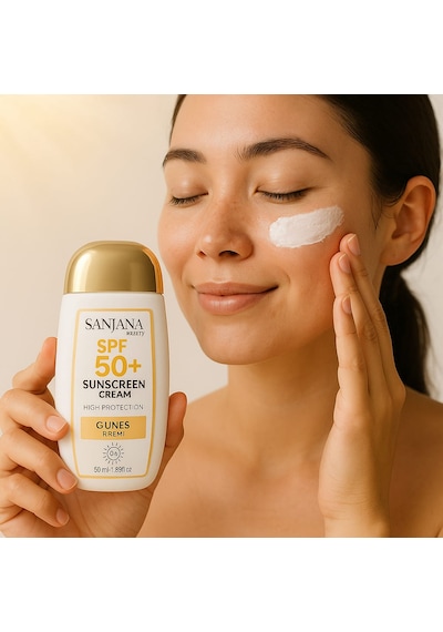 Sanjana Beauty Güneş Koruyucu Krem SPF50+ 50 ML