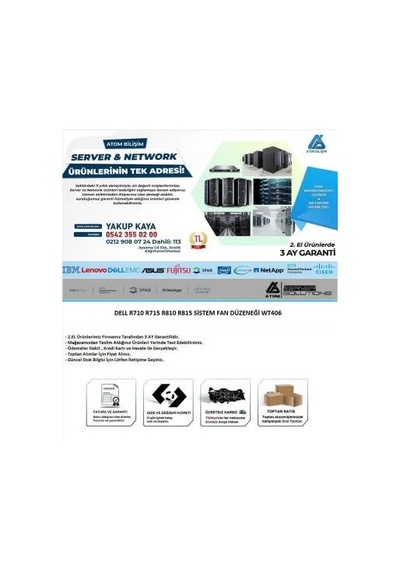 Dell 2.el Server Cpu Fan Dell R710 Gy093 90xrn Cooler