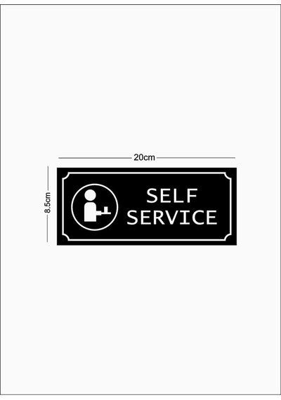 Self Service Yönlendirme Levhası