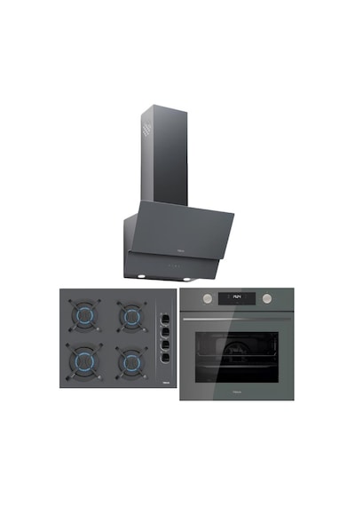 Teka Chef 4 GBC 64002 - HAK 625 - ATV 60 Pro Ankastre Set Gri