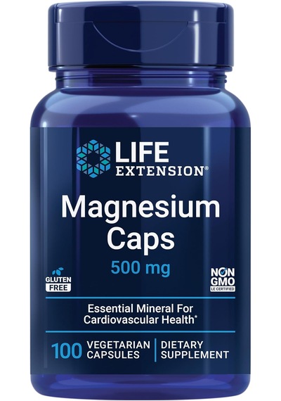 Life Extension Magnesium 500 Mg Magnesium Oxide Citrate And Succi