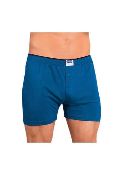 Berrak 1099 Düğmeli Erkek Penye Boxer 6'Lı