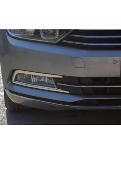 Volkswagen Passat B8 Krom Sis Farı Çerçevesi 2.prç Krom
