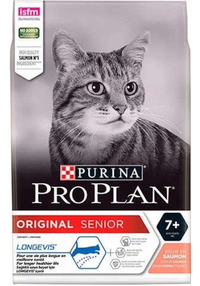 Purina Pro Plan Senior Somonlu 7+ Yaşlı Kedi Maması 3 KG