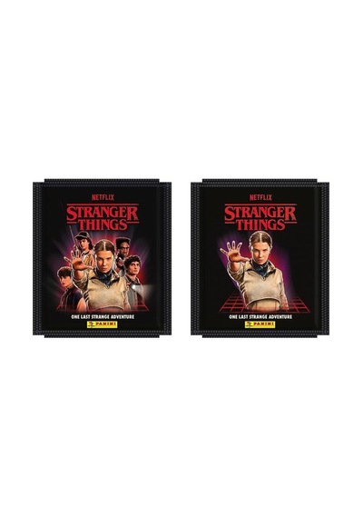 Panini Stranger Things Çıkartma Albümü 48 Sayfa 200 Sticker Serisi Posterli Yapıştırma Albüm