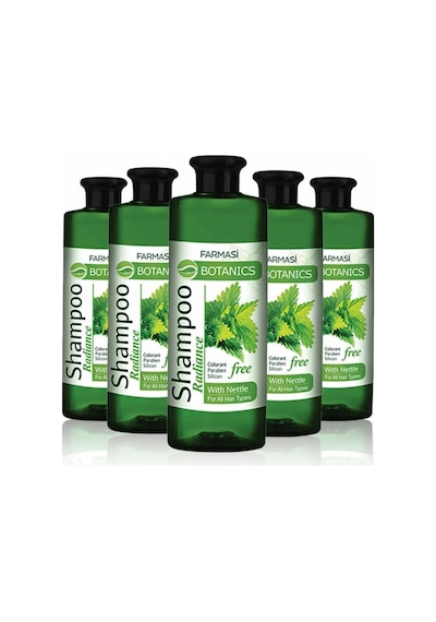 Farmasi Botanics Isırgan Özlü Parlaklık Veren Şampuan 5 x 500 ML