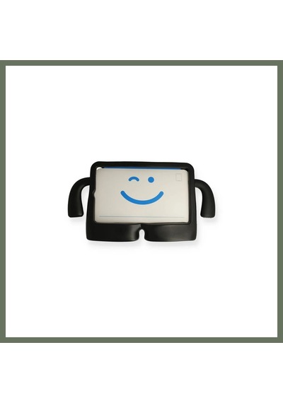 Bezos İpad Mini 5 Kılıf Karakter Tablet Silikon - Siyah Bezos1