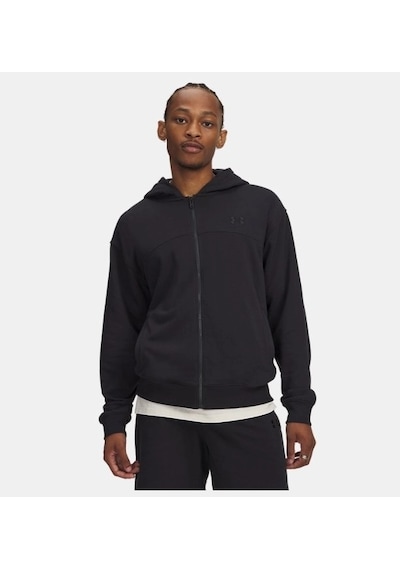 Under Armour Ua Rival Lightweight Erkek Fermuarlı Ceket 6009346-001 Siyah