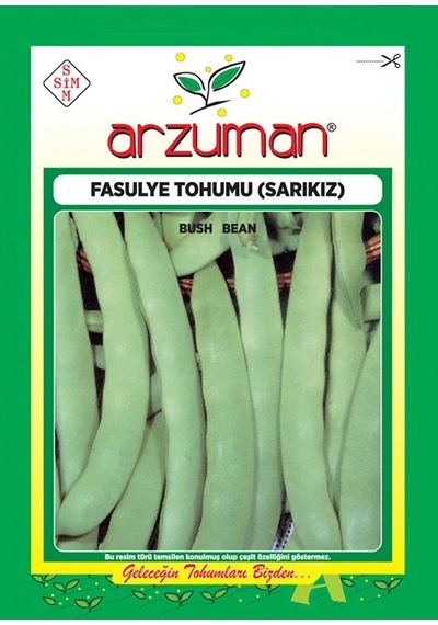 Kevser Sarıkız Oturak Fasulye Tohumu 50 Gr