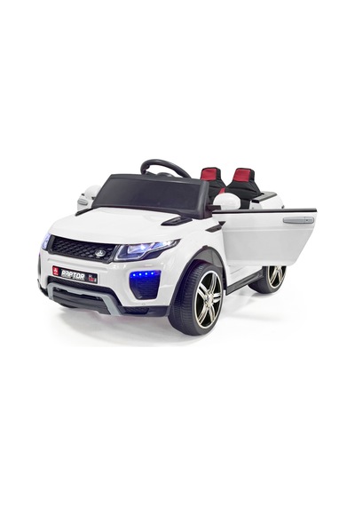 Raptor Gt Kırmızı Uzaktan Kumandalı 4x2 12 Volt Akülü Araba Beyaz Beyaz