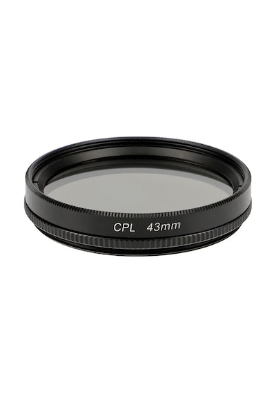 43mm Cpl Polarize Filtre Dairesel Polarizasyon, Yansıma Azaltıcı, Metal Çerçeve