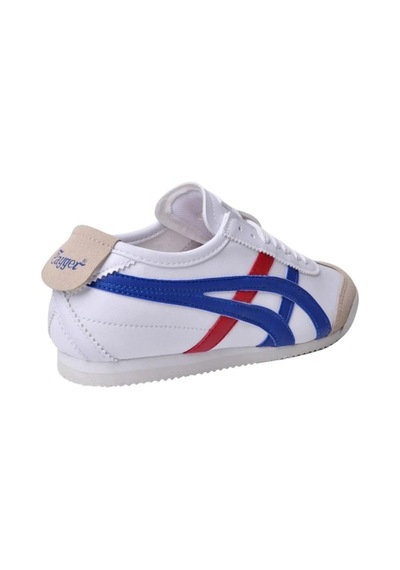 Bs Shoes Tayger Unisex Spor Ayakkabı Kaymaz Taban Oxford Sneakers Beyaz Mavı