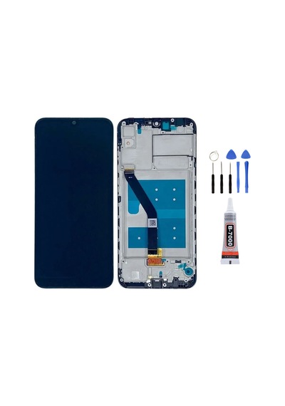 Huawei Y6 2019 Çıtalı Uyumlu Lcd Ekran Dokunmatik Tamir Seti Yapıştırcı Set Yedcom