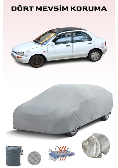 Mazda 121/ Revue Mk.2 1991 - 1998 Araba Brandası Oto Branda Gri