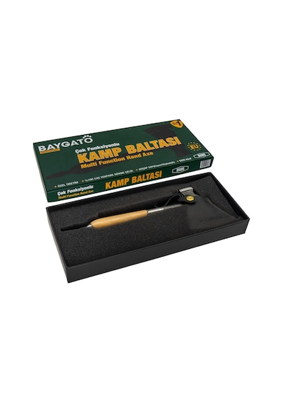 Baygato Bg05 Çok Fonksiyonlu Mini Kamp Baltası 25 Cm