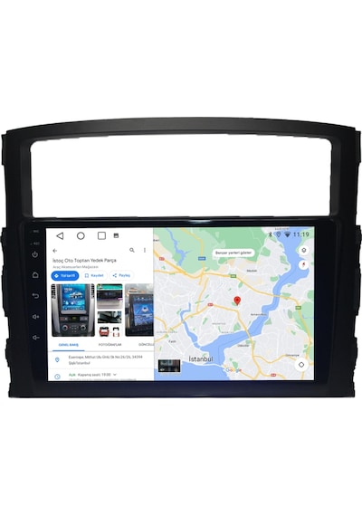 Oskodi Mitsubishi Pajero Android Carplay Multimedya 2008-2014 4gb Ram + 64gb Hafıza