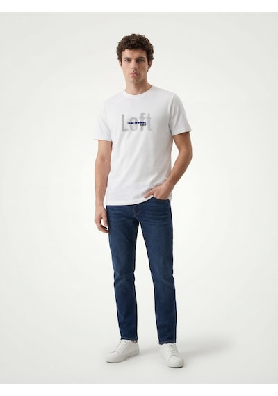 Loft Erkek T-shirt Lf2042923 Whıte
