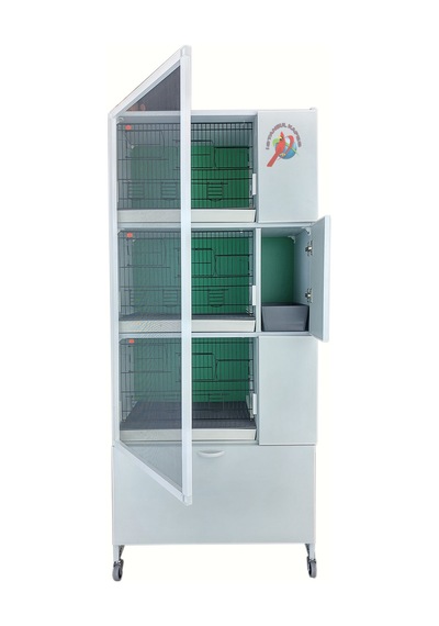 İstanbul Kafes Model 3Dy Pvc Kuş Dolabı