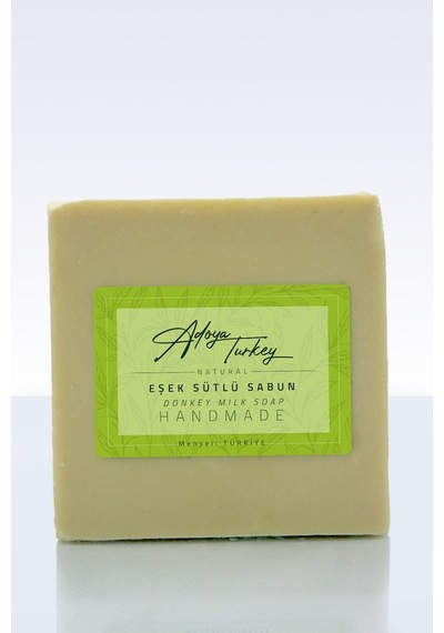 Adoya Turkey El Yapımı Eşek Sütü Doğal Katı Sabun 130 G