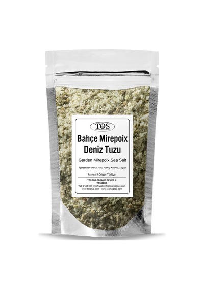 Tos The Organic Spices Bahçe Mirepoix Deniz Tuzu 5 KG Garden Mirepoix Sea Salt