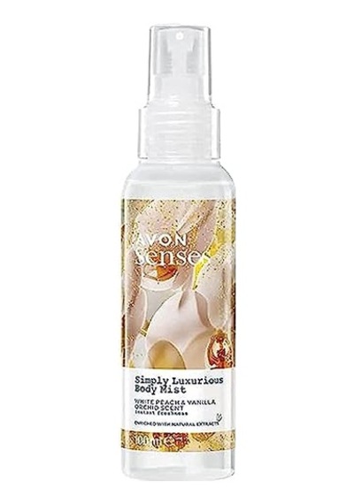 Simply Luxurious Beyaz Şeftali Ve Vanilya Orkide Kokulu Vücut Spreyi 100 Ml.