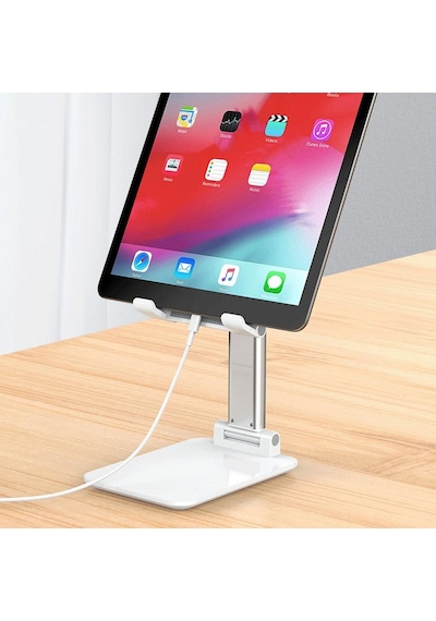Masaüstü Katlanabilir Telefon Tutucu Ergonomik Yapı Stand