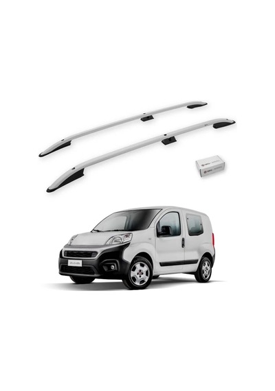 Turtle Fiat Fiorino 2008-2025 Tavan Çıtası Crown Gri