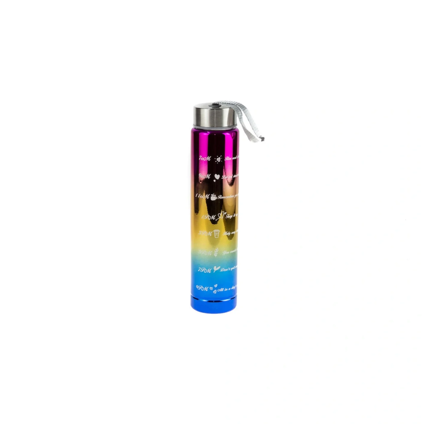 3lü Set Su Matarası Su Şişesi Suluk 2lt+900ml+500ml Tritan Spor Salonu Su Şişesi Suluk Cok Renkli