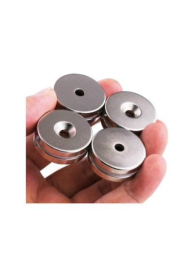 Neodyum Mıknatıs Havşa Delikli 25 X 10 - 5,5 X 5 Mm 4 Adet