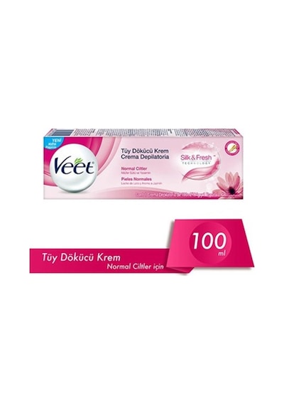 Veet Silk & Fresh Normal Ciltler için Tüy Dökücü Krem 100 ML