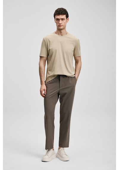 Lufian Eron Smart Erkek Chino Pantolon Slim Fit Kum Kum 111190360100580