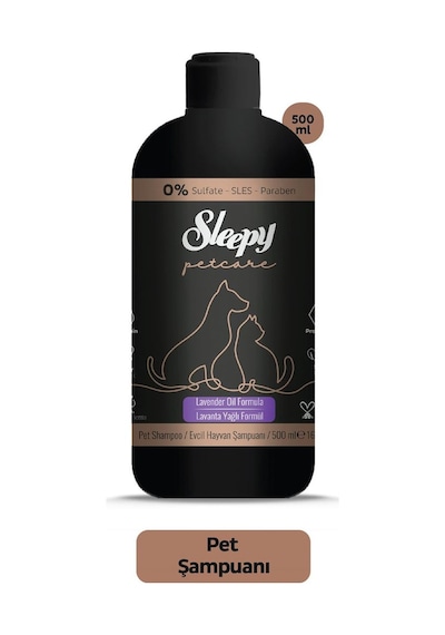 Sleepy Petcare Bakım Seti ( Pet Bakım Örtüsü 30'lu + 60 Yaprak Islak Havlu + Şampuan 500 ML)