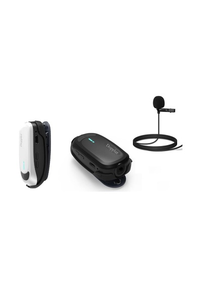 Doppler Kablosuz Kamera Mikrofonu Cam100B Yaka Ünitesi Kamera Rec