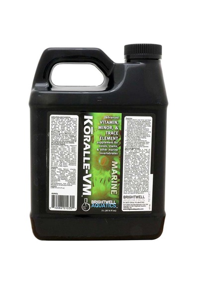 Brightwell Aquatics Koralle Vm Vitamin & Trace Element 2 Lt Mercan,istiridye Ve Deniz Omurgasızları İçin