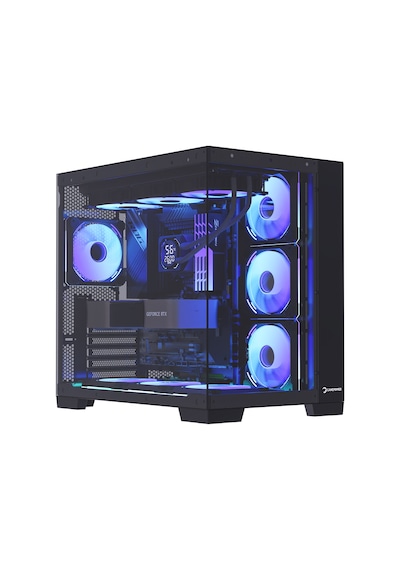 Gamepower Warcry Pulse 4x12cm Argb Fan Temperli Cam Atx 650w 80+ Akak0gmp0022