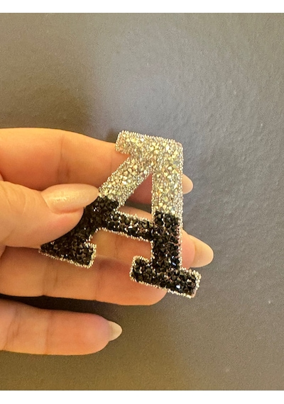 Ütü İle Yapışan A Harfi Arma 5x5 Cm