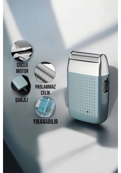 Tıraş Makinesi Sinek Kaydı Paslanmaz Çelik Taşınabilir Şarjlı Diğer