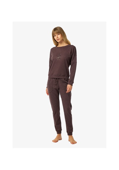 Blackspade Kadın Pijama Takımı 52238 - Mürdüm