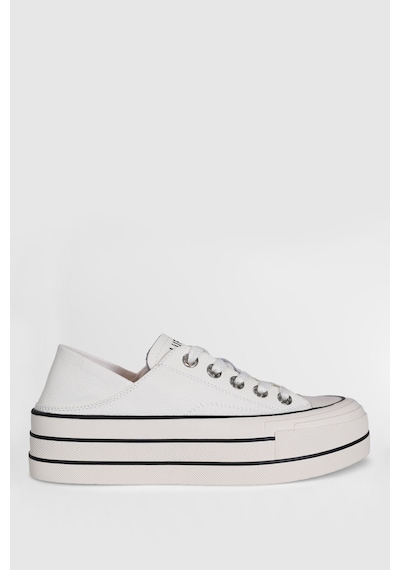Lufian Kadın Pamela Sneaker Ayakkabı 121230001 Beyaz Beyaz