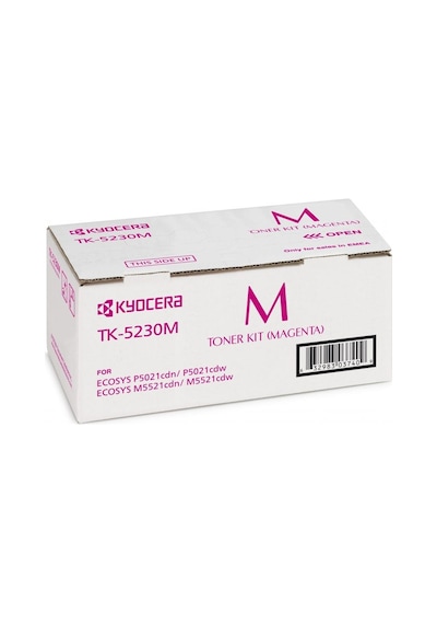 Kyocera TK-5230M Magenta Kırmızı Fotokopi Toneri Ecosys M