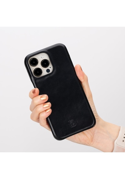 Bouletta Apple Uyumlu iPhone 15 Pro Max Deri Arka Kapak F360 Rst1