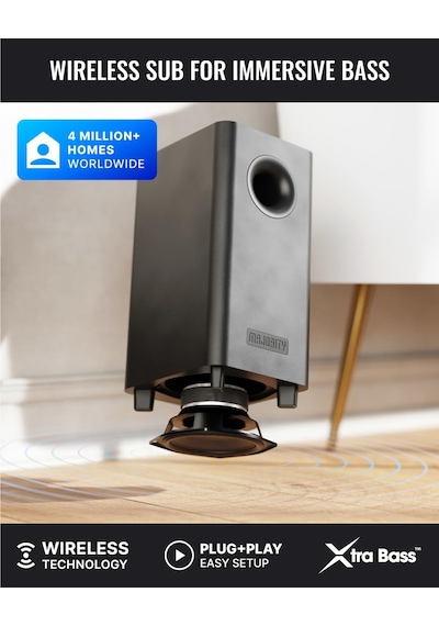 Bowfell Axis Dolby Atmos Soundbar, 200 W 2.1 Derin Bas Hoparlörlü